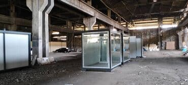 anbar ucun konteyner: Mühafizə köşkü 3.00x2.00 Mühafizə Konteyneri ---Uzunluq: 3.00m ---En — 5