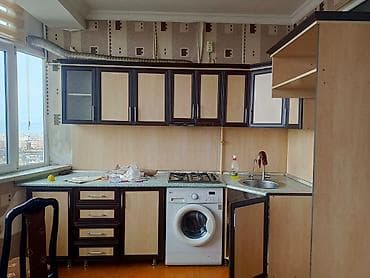 Mətbəx mebeli: Mətbəx mebel dəsti – L formalı Moyka, aspirator üzerinde verilir Elave — 1