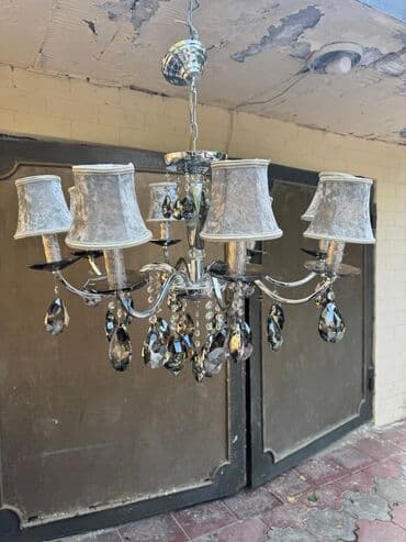 çılçıraqlar sederek: Çılçıraq, 8 lampa, Metal — 1