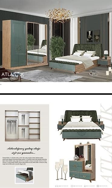 karaca gence: İkinəfərlik çarpayı, Dolab, Termo, Tumba, Yeni — 1