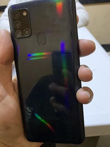 телефон fly fs521 power plus 1: Samsung Galaxy A21S, цвет - Черный, Две SIM карты — 2