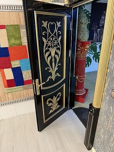 qapl: Klassik barokko üslubunda dekorativ giriş/qapı sistemi - Rəng və — 1