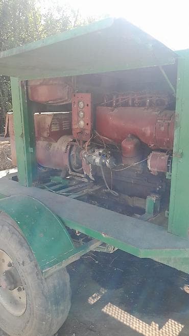 бензопила штиль 180: Səyyar dizel generator qurğusu - Qoşqu üzərində portativ — 1