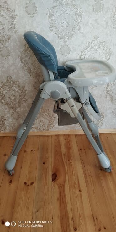 uşaq ucun yemek stolu: Uşaq yemək masası az istifadə olunub əla vəziyyətdədir padnusu çıxır — 8