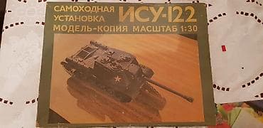 tank: 80 cı illərdən qalma İSU122 və İSU152 yığma tank modelləri SSSRi — 1