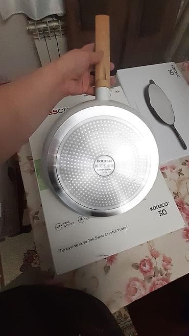 doner eti: Tava, rəng - Ağ, Antipriqar, 32 sm, Karaca, Türkiyə — 2