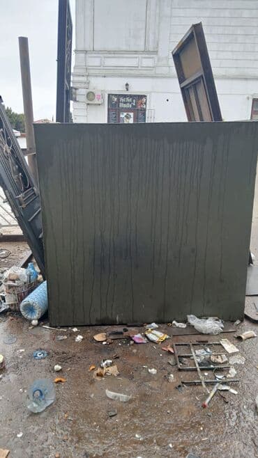 Odun: Metal sandıq/kassafon tipli saxlanma qutusu - Material: qalın — 3