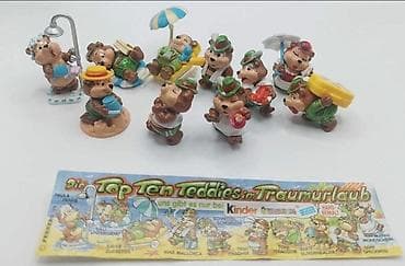Kinder Surprise Die Top Ten Teddies im Traumurlaub Komplekt + Vərəqi | lalafo.az -da Kinder Surprise Die Top Ten Teddies im Traumurlaub Komplekt + Vərəqi |