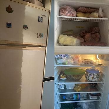 İşlənmiş 2 qapılı Soyuducu Satılır, rəng - Ağ