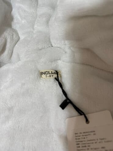 детская верхняя одежда: Uşaq qış gödəkçəsi - Rəng: yaşıl-ağ iki rəngli dizayn - Model — 6