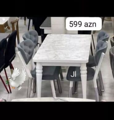 Taburetlər: Mətbəx üçün, Yeni, 4 stul — 1