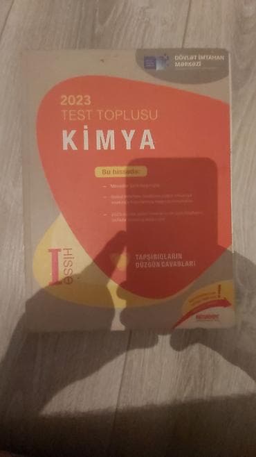 Məhsul: İdeal vəziyyətdədir kitabın goxusu hələdə üzərindədir “Kimya –