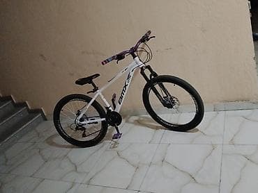 peredok velosiped: BTMX GTR dağ velosipedi - Rəng: ağ çərçivə, qara amortizatorlu ön — 2