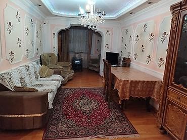 savalanda evlerin satisi: Mənzilin təsviri: - Geniş və işıqlı zal: dekorativ panellər, karniz — 1