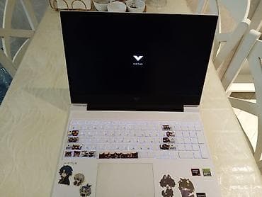 dell notebook: HP Victus 15 (15-fb2xxx) oyun noutbuku – ağ korpus, ağ arxa işıqlı — 2