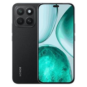 Honor X8c, 256 GB, rəng - Qara, Barmaq izi