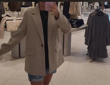 Chery: Palto, Zara, M, rəng - Boz — 7