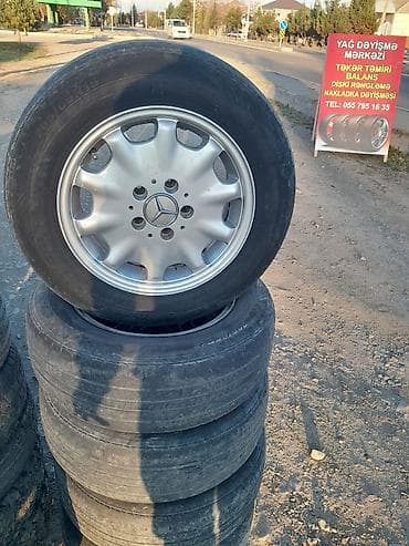 Disk təkər Mercedes-Benz 205 / 65 / R 15, 5 Boltlu