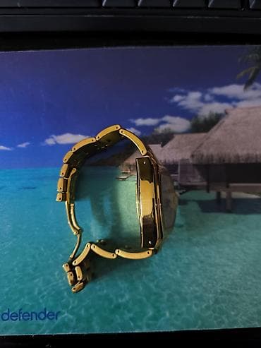 qızıl saat kişi: Qol saatı, Cartier, rəng - Qızılı — 4