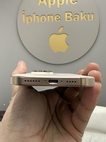 iphone 12 2 ci el: IPhone 16 Pro Max, 256 GB, Qızılı, Zəmanət, Simsiz şarj, Face ID — 4