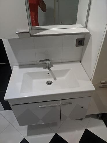 hamam duslari: Hidromasajlı vanna komplekti və lavabo mebeli - Hidromasaj funksiyalı — 1