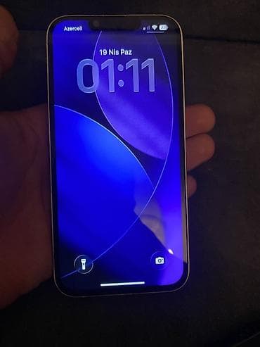 iphone 17 satışı: IPhone 14, 128 GB, Gümüşü, Face ID — 5