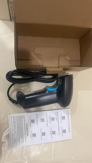 Məhsul: USB barkod/QR kod skaneri – əl tipli, portativ Xüsusiyyətlər