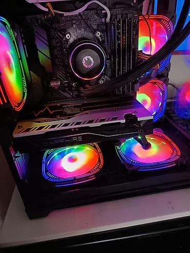 mini tablet: Gamer/Render stasionar PC – RGB şüşə korpuslu Texniki göstəricilər — 3