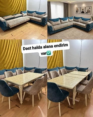Künc divan, Qonaq otağı üçün, Açılan