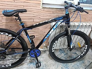vilsabet: Mountain Bike “WOLF” – qara-mavi dizayn - Güclü alüminium tipli — 6