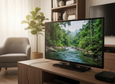 REGULAR LCD TV – 32" Xüsusiyyətlər: - Ekran: 32" LCD, geniş baxış