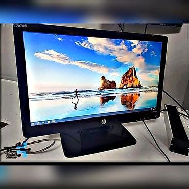 HP stolüstü monitor - Marka/model: HP (LED/LCD monitor) - Təxmini