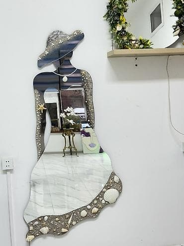 ev guzgu: Güzgü Divar üçün, Dekorativ, Əl işi — 1