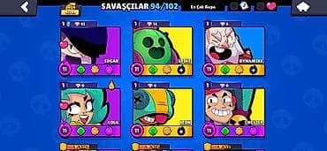 brawl stars pulsuz hesablar: Brawl Stars oyun hesabı - Savaşçılar: 94/102 - Kupa: 42,789+ — 2