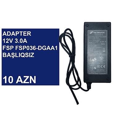 Qida blokları: Adapterlər “5/5.5/12/19/19.5V 0.5/1/2/3/4/5A” ⭐5V 1.2A TPI TSA9-050 — 10