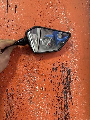 disk teker mersedes: Motosiklet üçün yan güzgülər – karbon naxışlı, aerodinamik dizayn - — 5