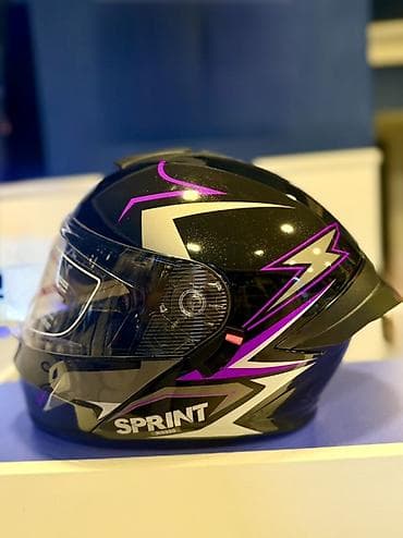 sud ceni: Motodəbilər üçün tam üzlü qoruyucu dəbilqə – Sprint R3000 — 4