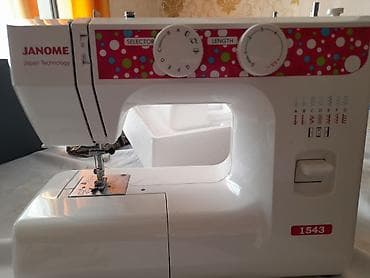 Tikiş maşınları: Janome, İşlək vəziyyətdədir 270 manata alınıbdır, cəmi iki dəfə — 1