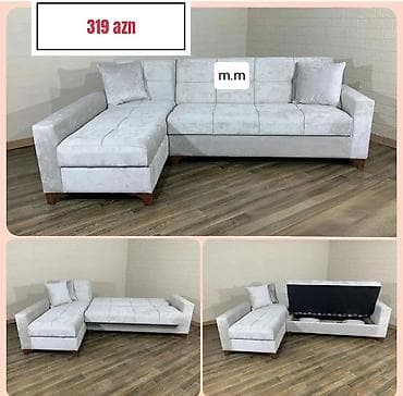 Ev və bağ: Künc divan, Yeni, Açılan, Bazalı, Parça, Şəhərdaxili pulsuz çatdırılma — 7