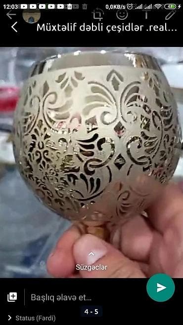 qab qacak: Stəkanlar — 4