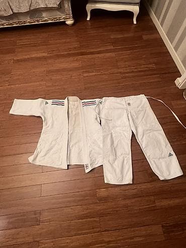 Мужской спортивный костюм, Adidas, S, цвет - Белый