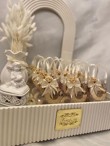 Xonça üçün dekorativ vitrin və aksesuar dəsti - Məhsul: Şirniyyat və — 10