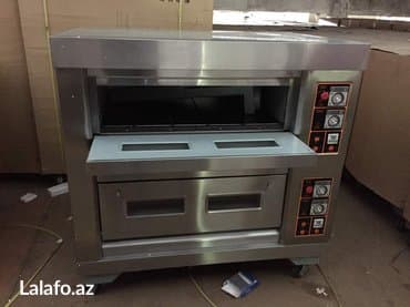 pec satışı: Yemək üçün, Şirniyyət üçün, Pizza, Qaz ilə işləyən, 2 mərtəbəli — 2