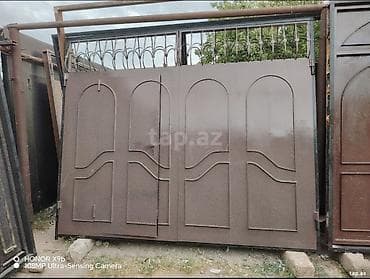 islenmis demir qapi: Köhnə qapıların yerinde təmiri və rənglənməsi.İsteye uyğun qapıların — 7