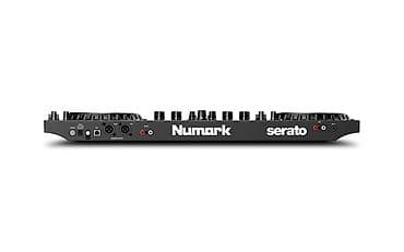 Kontrollerlər: Numark NS4FX – 4 göyərtəli peşəkar DJ kontrolleri + iki səviyyəli — 7