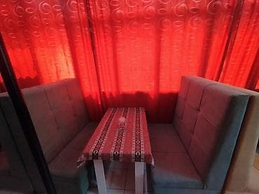 restoran aksesuarları: Skameykalar ilə, Düz masa, 2 nəfər — 4