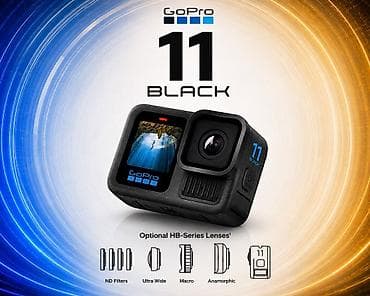 hdmi kabel mini: GoPro HERO11 Black action kamerasi - 27 MP foto və yüksək keyfiyyətli — 1