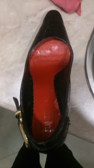 tangetka ayaqqabi modelleri: Tuflilər, Ölçü: 38, rəng - Qara, Yeni — 7