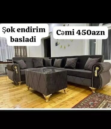 mətbəx ucun divan: Künc divan, Yeni, Açılan, Bazalı, Parça, Pulsuz çatdırılma — 11