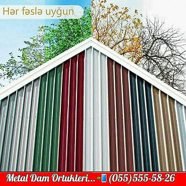 çeni: Metal dam örtükləri — 6